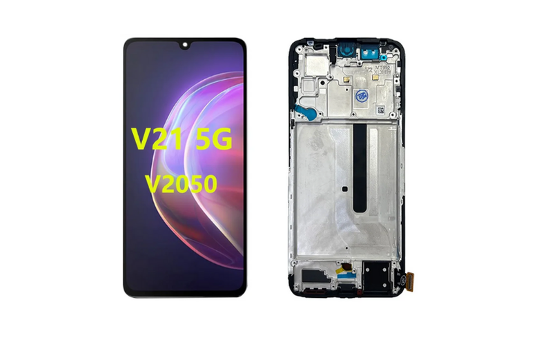 Vivo V21 LCD Screen Assembly (With Frame)